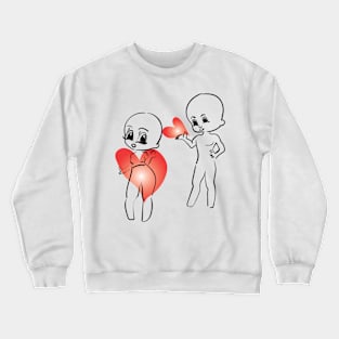 My heart is for you! Crewneck Sweatshirt